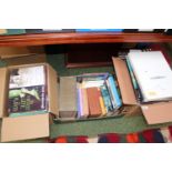 3 Boxes of assorted Hardback books