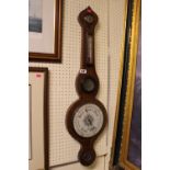 19thC Walnut Cased 19thC Barometer