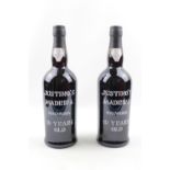 2 Bottles of Justinos Madeira Malvasia 10 Year Old