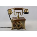 Onyx Vintage Dial telephone