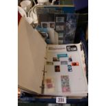 Collection of assorted Commonwealth and British stamps inc David Bowie & Kew Gardens