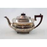 Edwardian Silver Teapot Birmingham 1922 560g total weight
