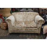 2 Seater Edwardian upholstered sofa