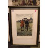 Walter Dendy Sadler (1854 - 1923) The Last Tee Coloured print