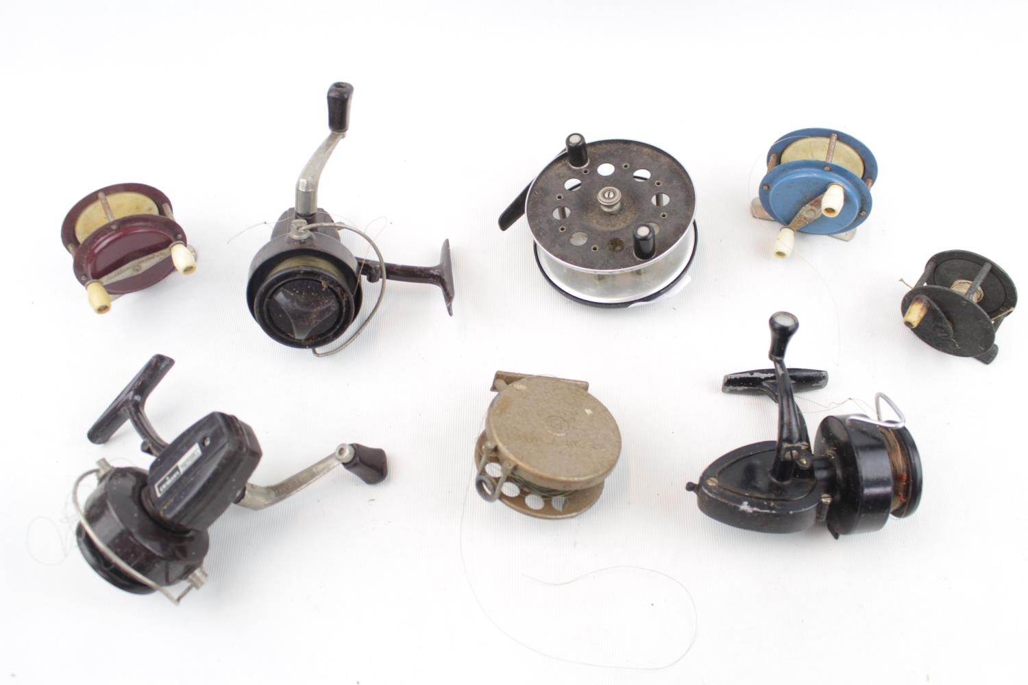 Collection of assorted Fishing Reels inc. Daiwa, The Wey Mark I