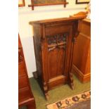 Victorian Carved Lecturn with pillar supports