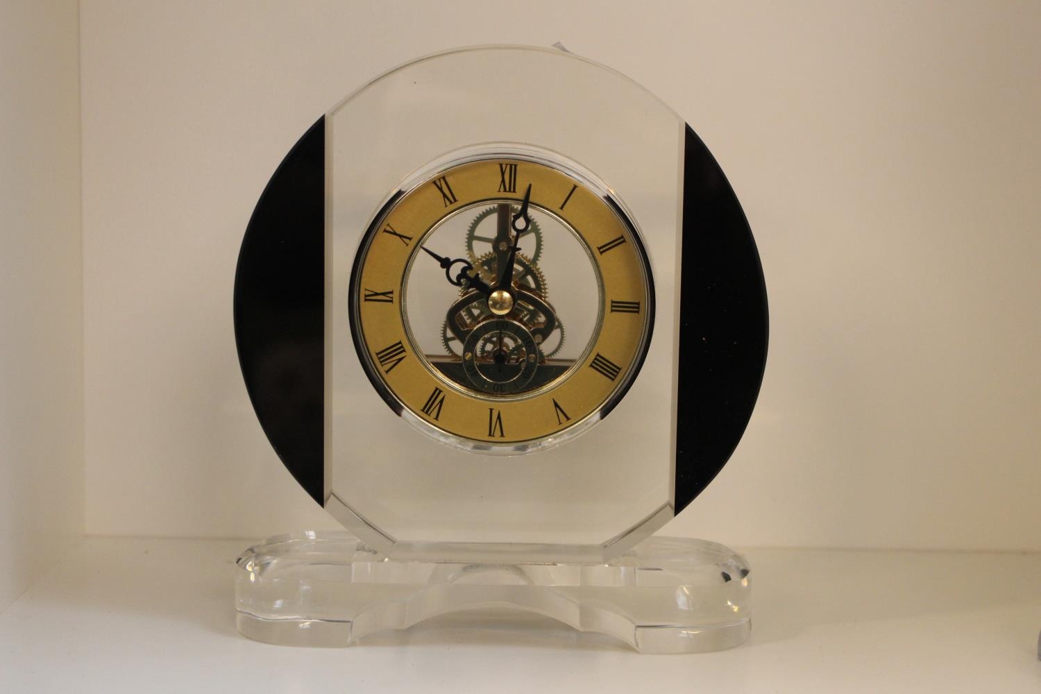 Art Deco style Quartz mantel clock