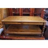 Ducal Pine Low coffee table