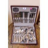 Cased Viners Dubarry Classic 44 Piece Canteen of Cutlery