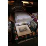 Qty. of boxed collectors plates and assorted pictures and prints