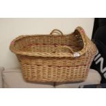 Wicker Childs Crib