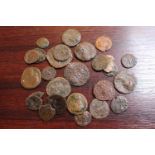 Collection of assorted Roman Coins approx 26 in total