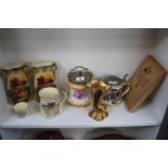 Collection of Ceramics inc. Crown Devon Fielding Widdecombe Fair, Royal Winton etc