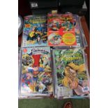 Collection of DC Comics Superman Adventure Annuals and other DC