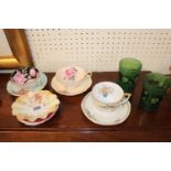Collection of assorted ceramics and glassware inc. Paragon Floral decorated Tea set