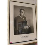 Framed print 'Legends' Hollywood Portraits after Scotty Welbourne 1942