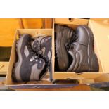 Pair of Berghaus Size 42 Exploroer Trek boots and a Pair of Portwest Steelite work shoes