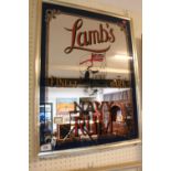 Lambs Navy Rum Advertising mirror