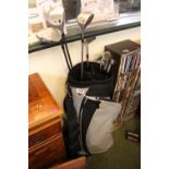 Bag of assorted Golf Clubs