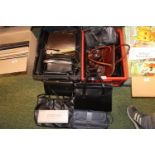 2 Boxes of assorted Ladies Handbags