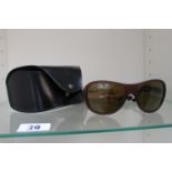 Pair of Chanel model 5093 Sunglasses with bag and fitted case