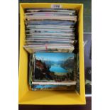 Box of assorted 20thC Postcards mainly topographical