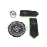 Collection of Third Reich Badges/Patches