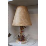 Hummel 44/A Lamp base 'Culprits' with matching shade