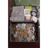 Collection of assorted Edwardian and later Coins inc. Copper and others