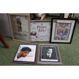Collection of Signed Photographic prints inc. Toby Anstis etc