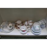 Shelley Harebell part Tea Set and a Collection of Royal Albert Old Country Roses etc