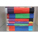 Collection of Harry Potter Books inc. Hardback Deathly Hallows First Edition