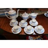 Coalport Revelry pattern Coffee set for 6