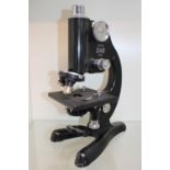 Beck of London Model Microscope 24202 with accessories and Case