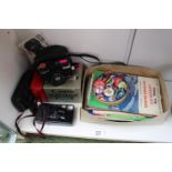 Collection of assorted Football programmes, Badges and assorted Cameras