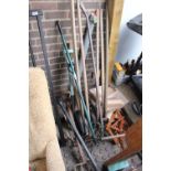 Collection of assorted Garden Tools