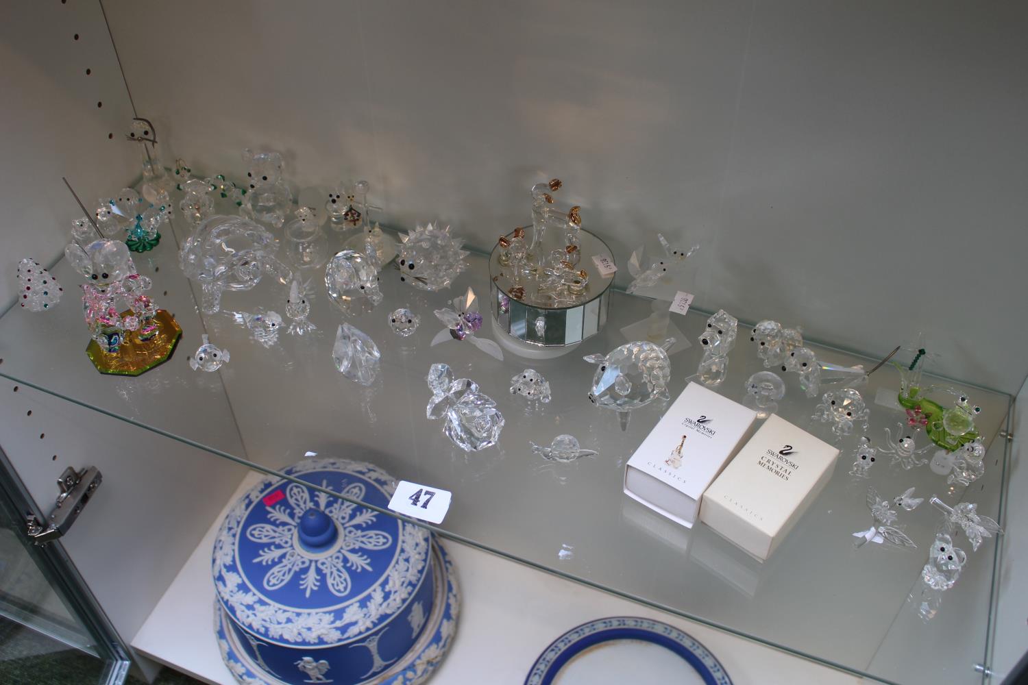 Collection of Swarovski Crystal figures