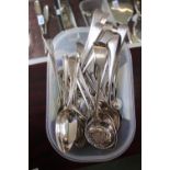 Good collection of 19thC and later Silver Tea and other spoons 730g total weight