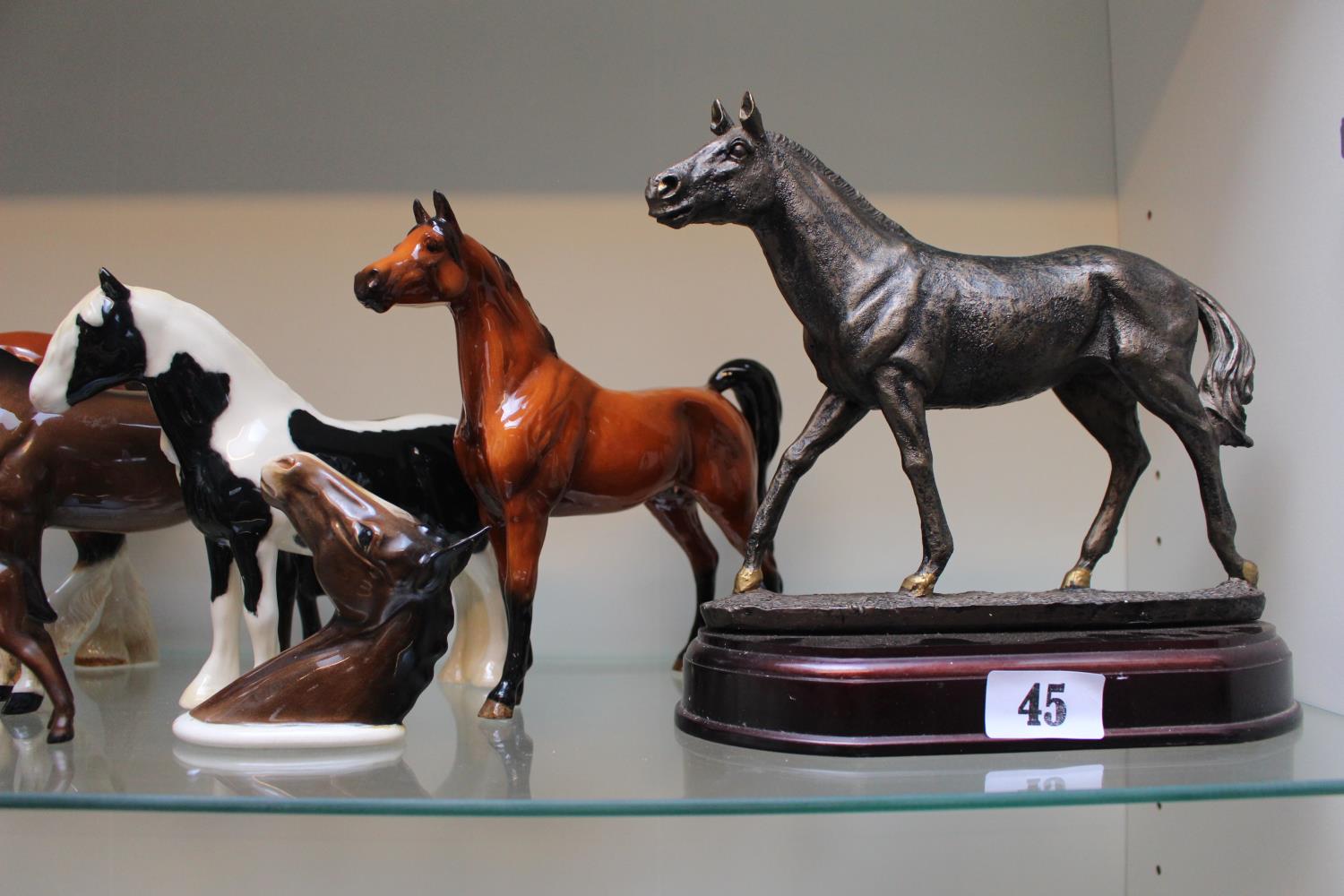 Collection of Beswick and other Ceramics horse figures (9) - Image 3 of 3