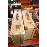 Vintage Globetrotter travelling case and another Case