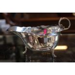 Silver Sauce boat Sheffield 1918 68g total weight