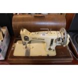 Oak cased Frister & Rossman Sewing machine