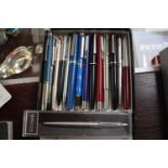 Collection of assorted Pens inc Parker