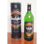 Boxed Bottle of Glenfiddich Scotch Whisky Special Reserve 1 Litre and a miniature Glenfiddich