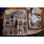 Collection of assorted Good quality Silver plated flatware and Silver