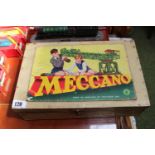 Boxed Meccano No 6 box with Outfit No.3 Manual and contents