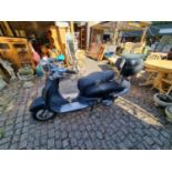 Tamoretti 125 Retro Moped EU07 RZC with V5C 2 Keys and paperwork