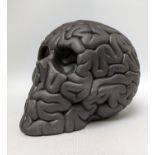 Emilio Garcia (b1981) Skull Brain Graphite segmented sculpture. Ltd edition 16/30 with certificate