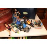 Collection of Vintage Action man and other accessories