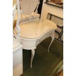 White Jarman & Platt Dressing table with mirror